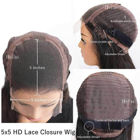 HD LACE 5X5 CLOSURE WIG