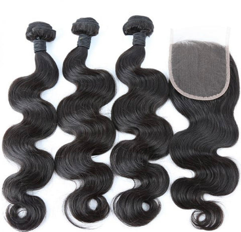 3 BUNDLE (W / HD CLOSURES)